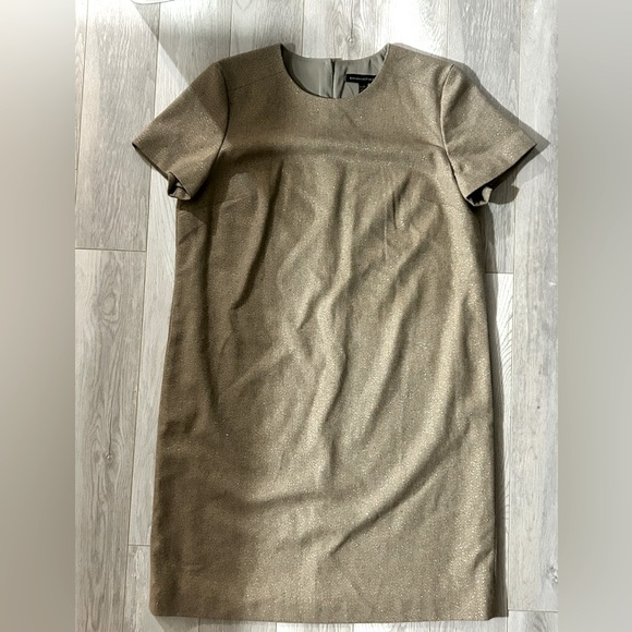 Banana Republic | Gold Fleck Dress - Picture 3 of 6